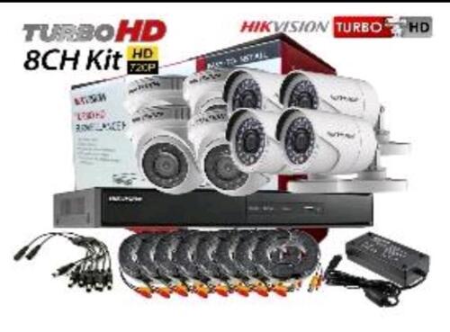 HIK VISION  8 CHANNELS  CCTV Camera Kit