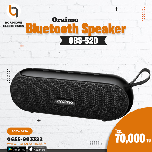 Oraimo bluetooth outlet speaker