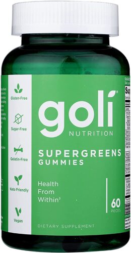 Goli Nutrition Super Greens 60 Gummies