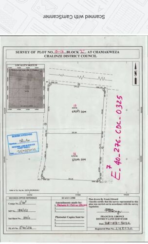 34 ACRS INDSTL PLOT CHAMAKWEZA