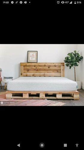 Pallet bed