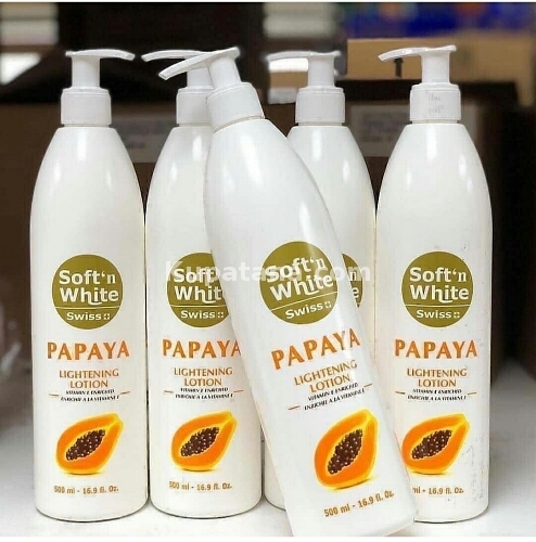   soft  and White Papaya Lotion. 