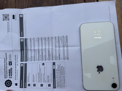 iPhone XR 64GB made in Europe