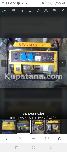 USED KINGMAX GENERATOR( BEI LAKI 2, MAONGEZ YAPO KIDOGO(