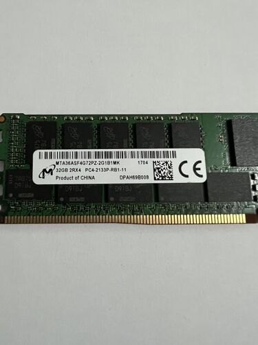 32GB DDR4 ECC Server RAM 