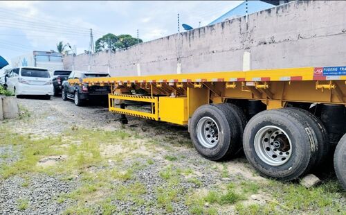 Trailer 40FT flatbed 3Axles 