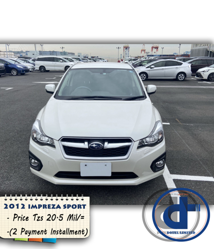 2012 SUBARU IMPREZA SPORT
