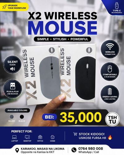 X2 BLUETOOTH WIRELESS MOUSE 