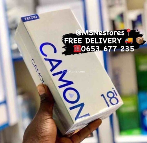 Tecno CAMON 18i —> [4GB RAM | 128GB ROM] >Quality Gifts.