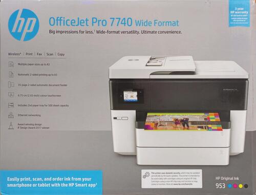 Hp OfficeJet pro 7740 wide format