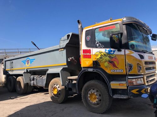 Scania mende tipa tipper 