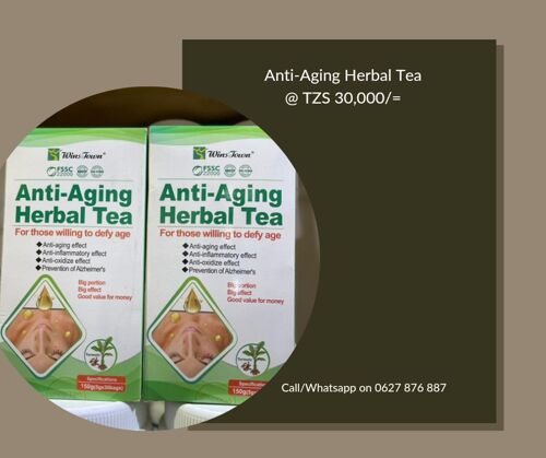 Anti-aging herbal tea 