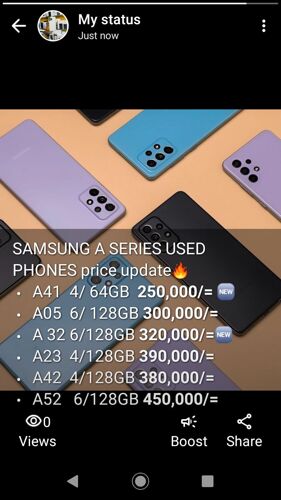 SAMSUNG galaxy A series