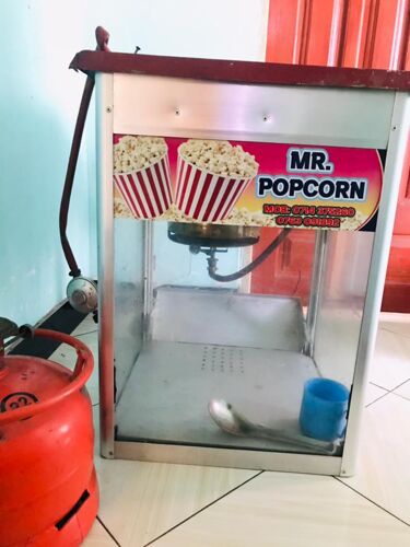 Gas popcorn machine