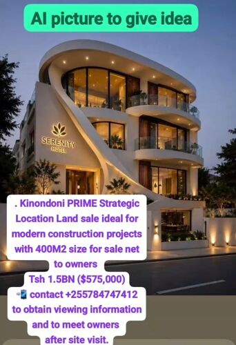 LAND SALE KINONDONI 