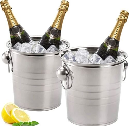 8L Stainless Steel Ice Bucket 