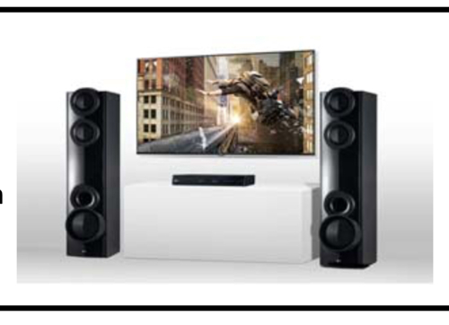 LG X-Boom sound system 