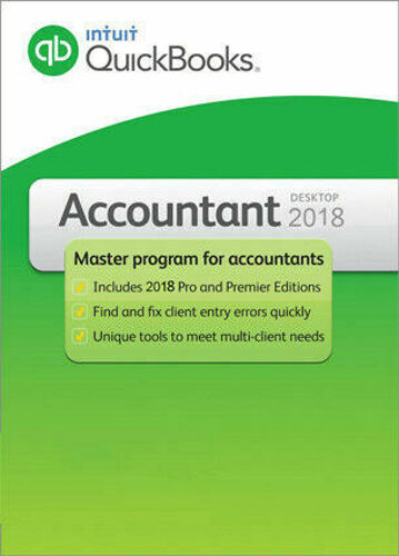 QuickBooks Premier Accountant 2018  (UK VERSION)