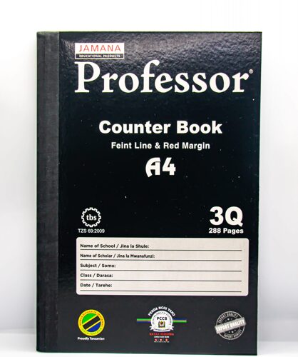 IMPORTED COUNTER BOOK 3-QUIRE ..... 2200
