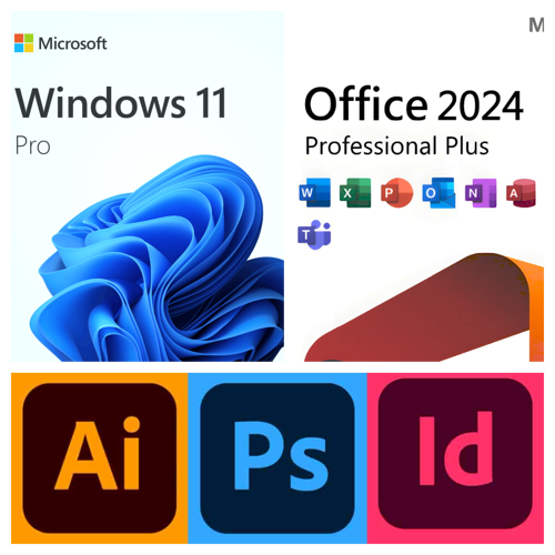 Windows 11 Pro + Softwares