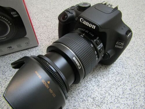 Boxed Canon EOS 1200D 18.0MP D