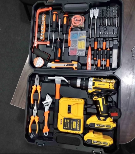 Tools Box With Drill Machine