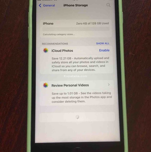 I phone 7 plus gb 128 