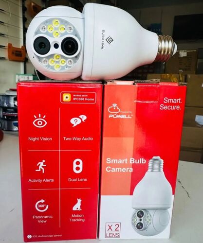 Smart bulb camera