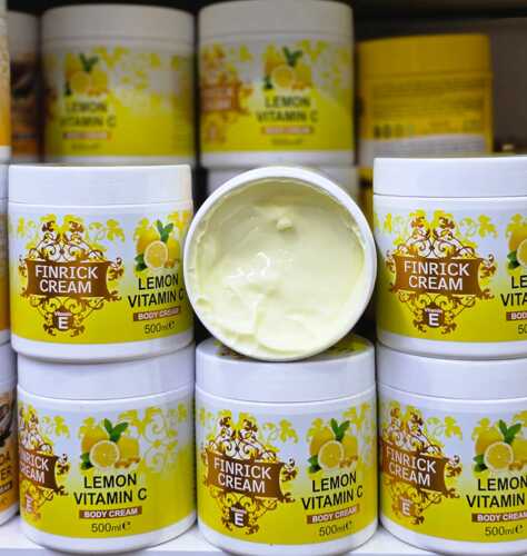 Finrick body cream lemon