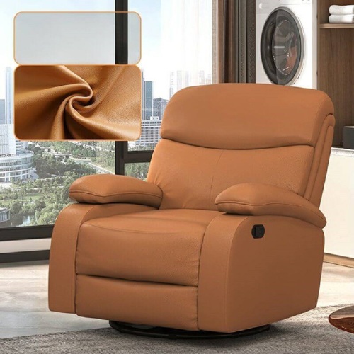 Cushioned Reclining Sofa