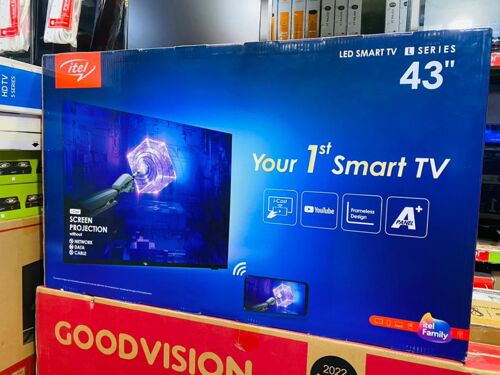 Itel frameless smart tv 43