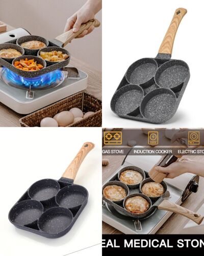 4-hole Frying Pot Pan