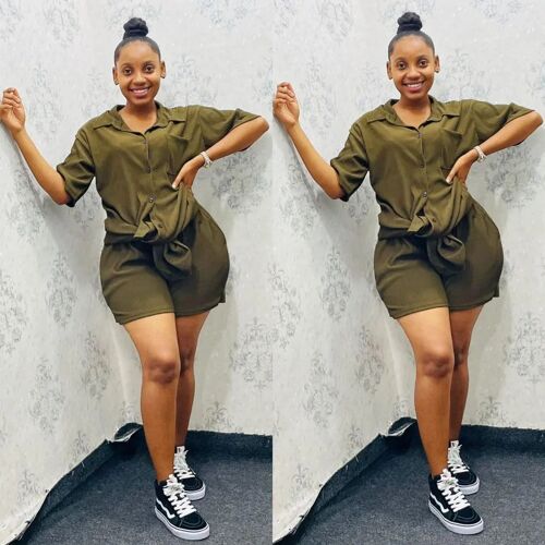 Women short pants suit