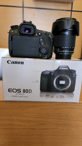canon 80D with 18-135mm
