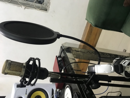 microphone Headphone stand filter