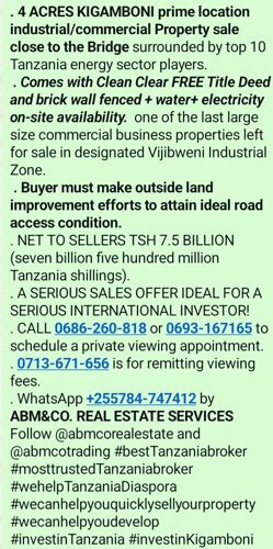 KIGAMBONI PROPERTY 