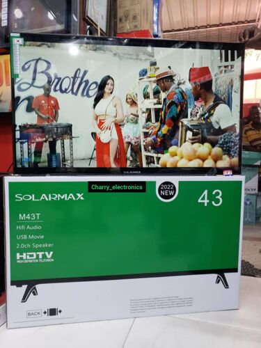 Solar max 43 inch HD Tv 