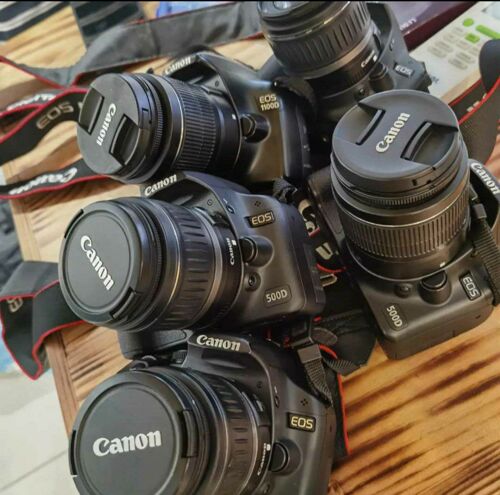 Canon EOS 500D WITH LENS 18-55