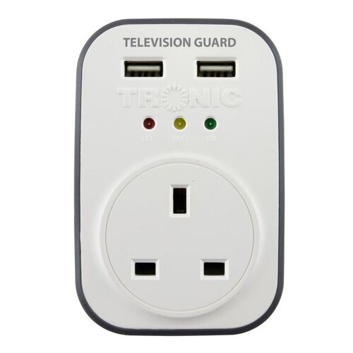 Tv guard with two USB port