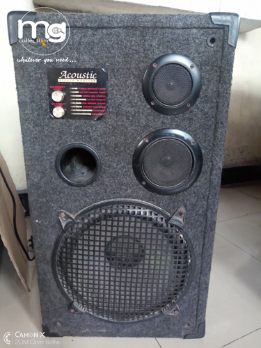 2 ACCOUSTIC SPEAKER