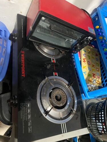 Jiko la gas na mini oven