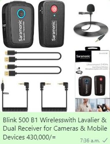 Blink 500 B1 Wirelesswith Lava