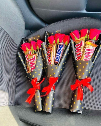 Mini Chocolate Bouquets