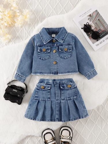 SKIRT JEANS & DENIM JACKET