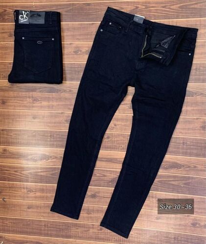 Black quality denim jeans 