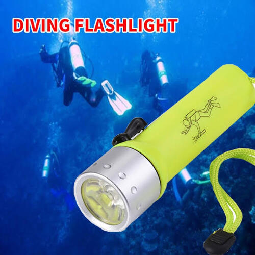 Professional Waterproof LED Diving Flashlight Torch