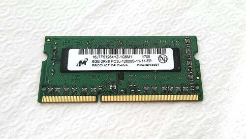 8GB RAM for Laptop computer.