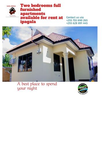 Rest house for rent at dodoma