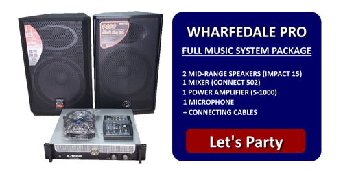 Wharfedale Pro - PA System Package - Special Offer