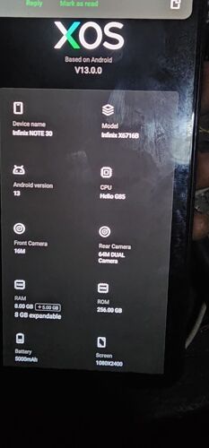 Infinix  not 30